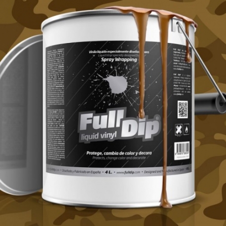 POT MARRON MILITAIRE FULLDIP® 4LITRES