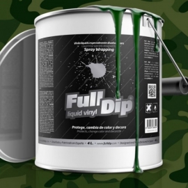 POT VERT MILITAIRE FULLDIP® 4LITRES