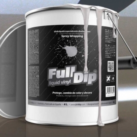 POT ALUMINIUM MÉTALLISÉ FULLDIP® 4LITRES