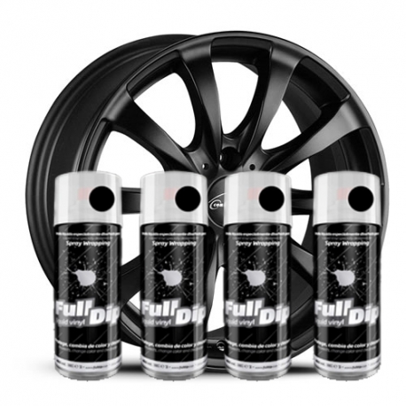 PACK Jantes Fulldip Noir Mat