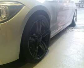 Covering jantes noir